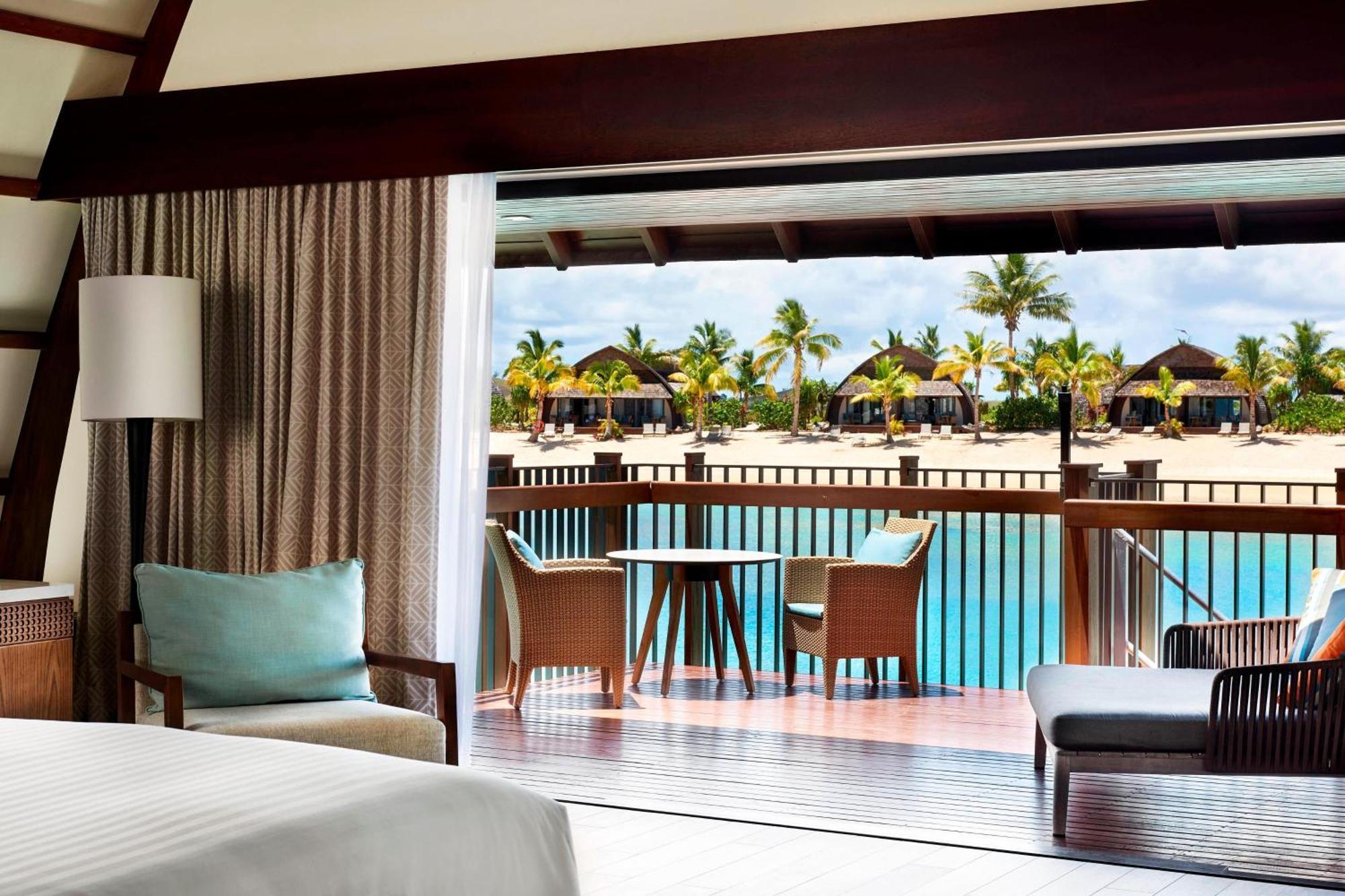 Fiji Marriott Resort Momi Bay מראה חיצוני תמונה A view from a room at the resort
